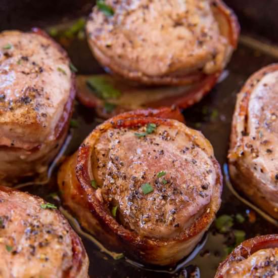 Bacon Wrapped Pork Medallions