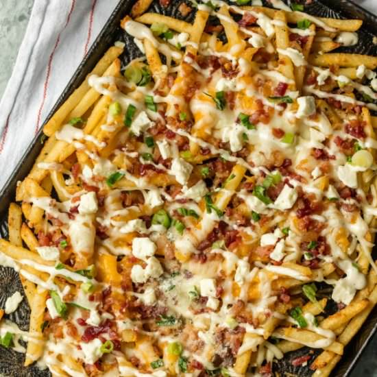 3 Cheese Bacon Ranch Fries