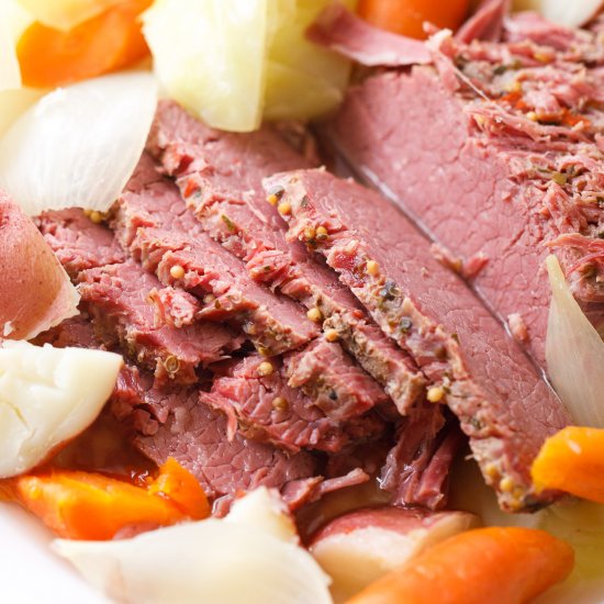 Instant Pot Corned Beef & Cabbage