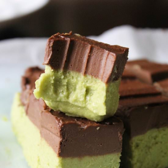 Healthy Mint Chocolate Fudge