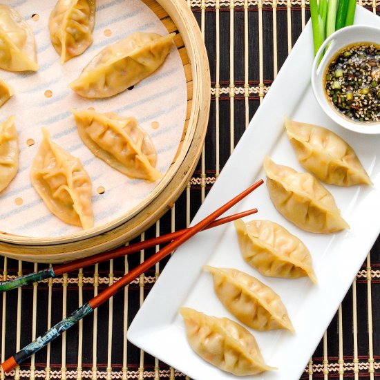 Lemongrass Chicken Dumplings