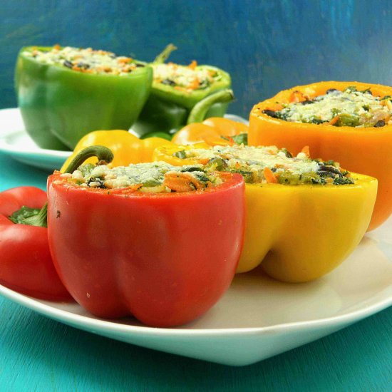 Bell Pepper Veg Bowl | One Pot Meal