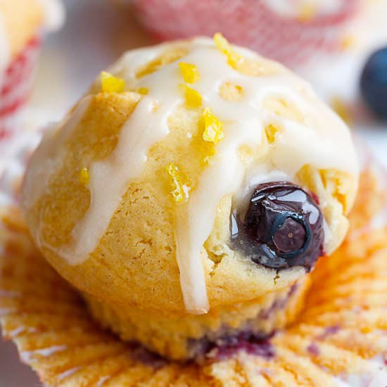 Paleo Blueberry Muffins