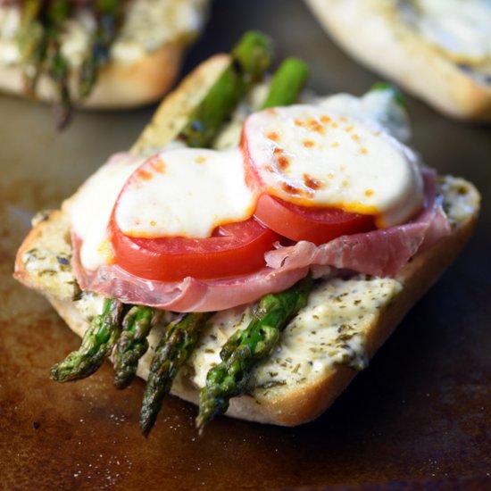 Asparagus Muenster Melt