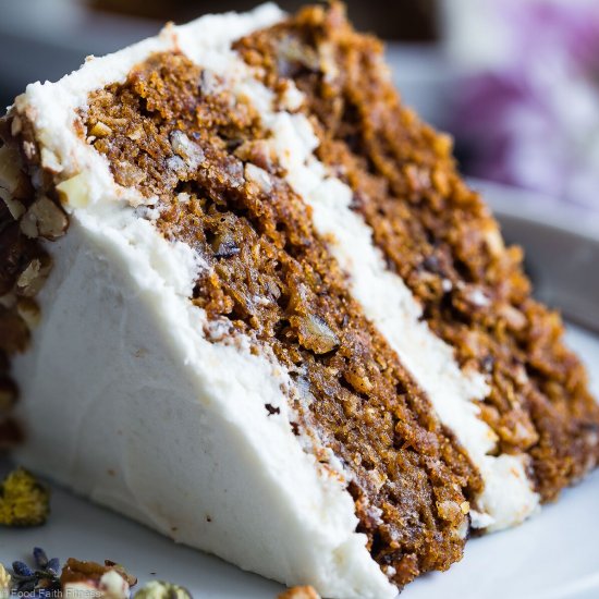 Vegan Gluten Free Carrot Cake