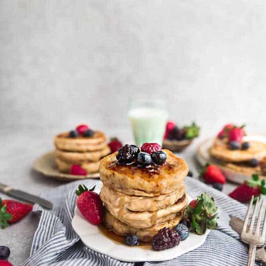 Eggless Pancakes