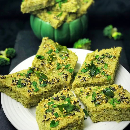 Broccoli Dhokla