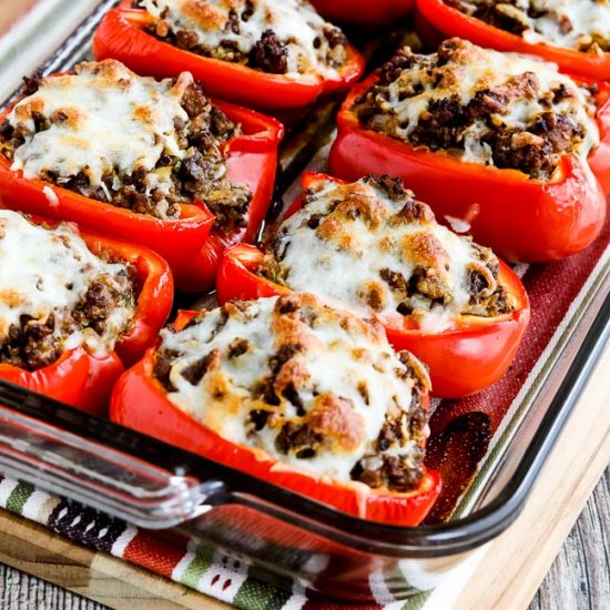 Low-Carb Stuffed Peppers