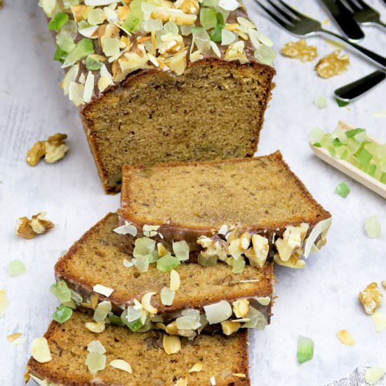 Cinnamon walnut coffee cake