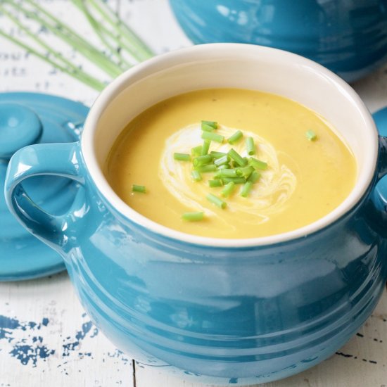 Jerusalem Artichoke & Carrot Soup