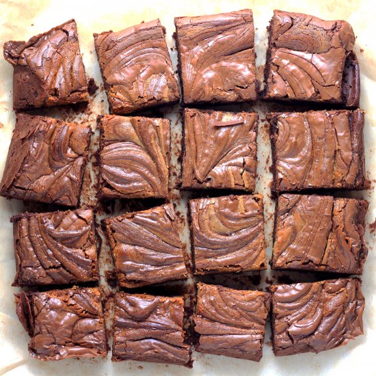 Three Gluten Free Brownies