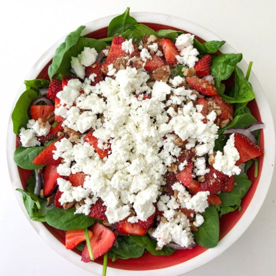 Strawberry Spinach Salad