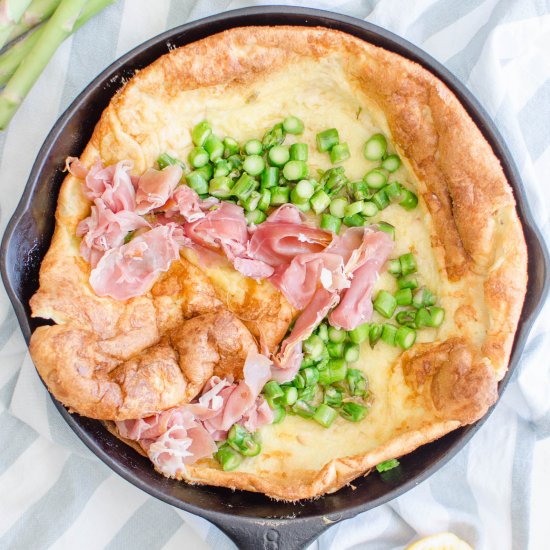 Springtime Savory Dutch Baby