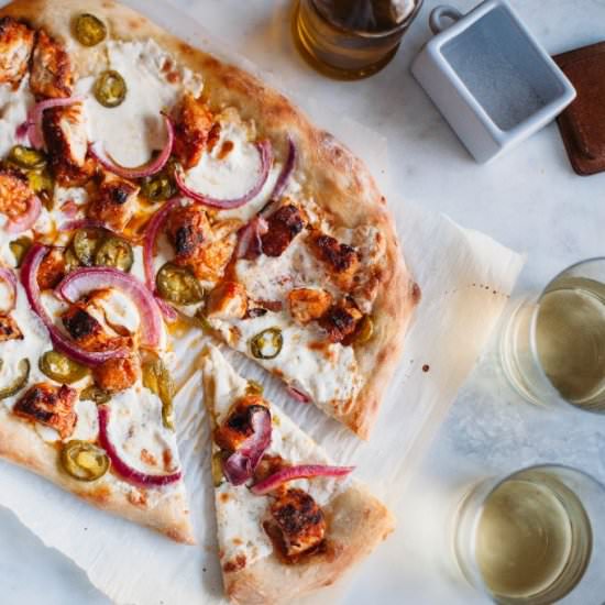 Nashville Hot Chicken Pizza