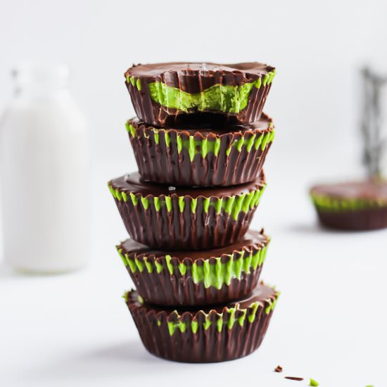 Paleo Matcha Coconut Butter Cups