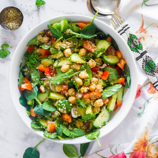 Quinoa and Chickpea Salad