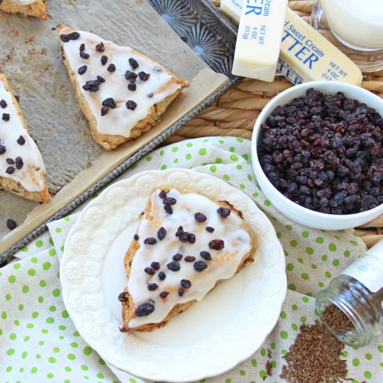 Gluten Free Irish Soda Bread Scones