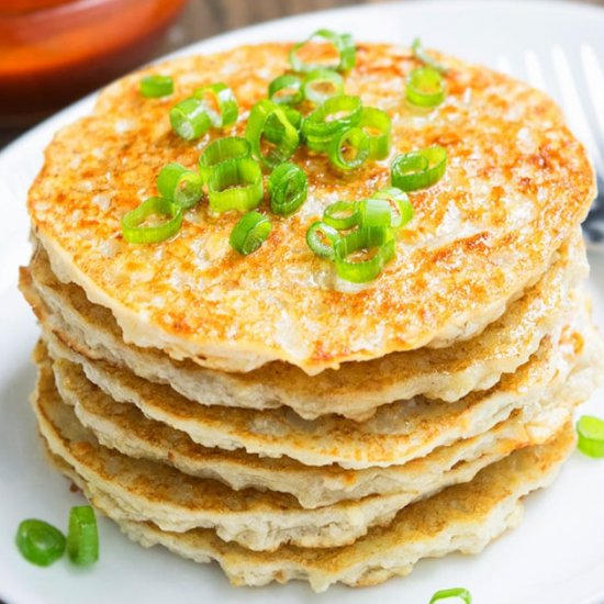 Leftover Mashed Potato Pancakes