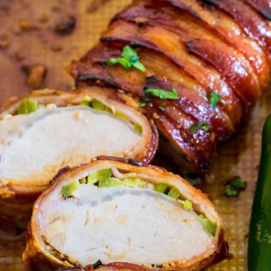 Bacon Wrapped Pork Tenderloin