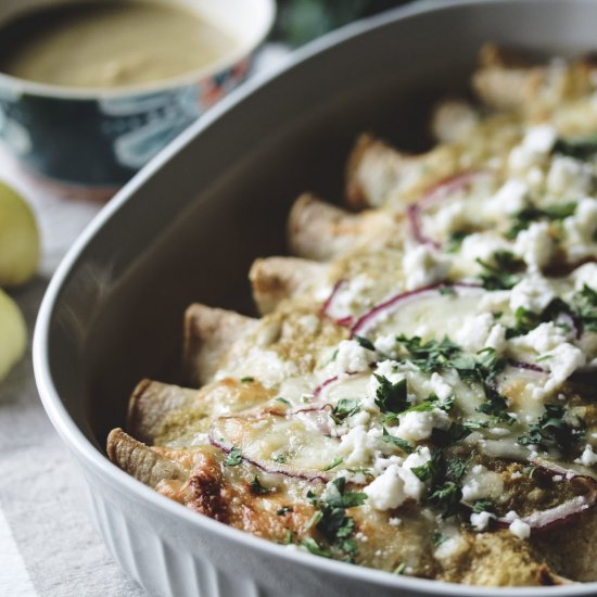 Chicken Enchiladas Verdes