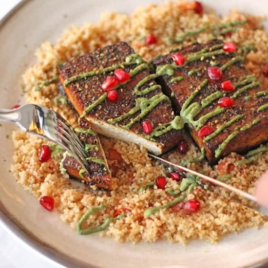 zaatar tofu