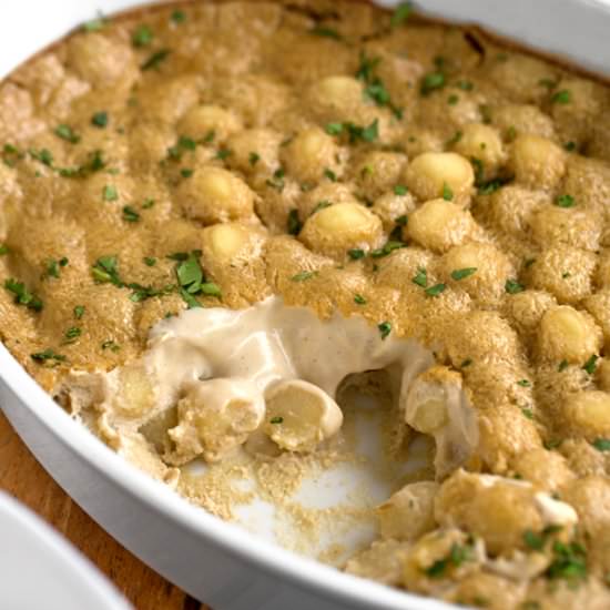 Creamy Comforting Gnocchi Casserole