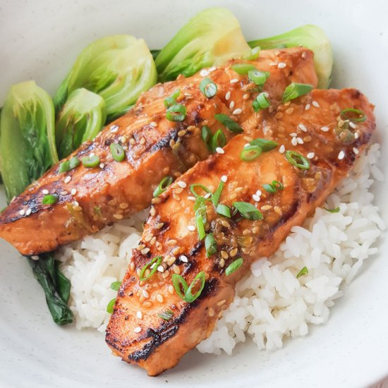 Miso Ginger Salmon