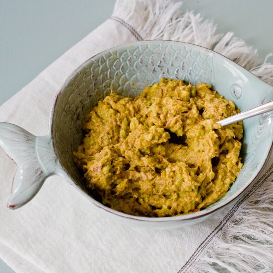 Avocado tuna spread