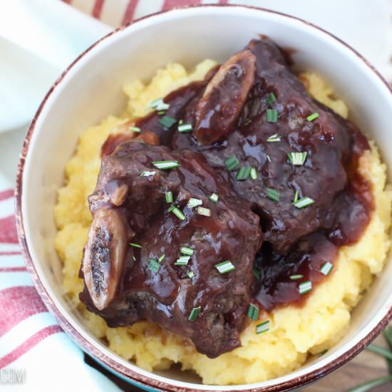 Pressure Cooker Braised Short Ribs