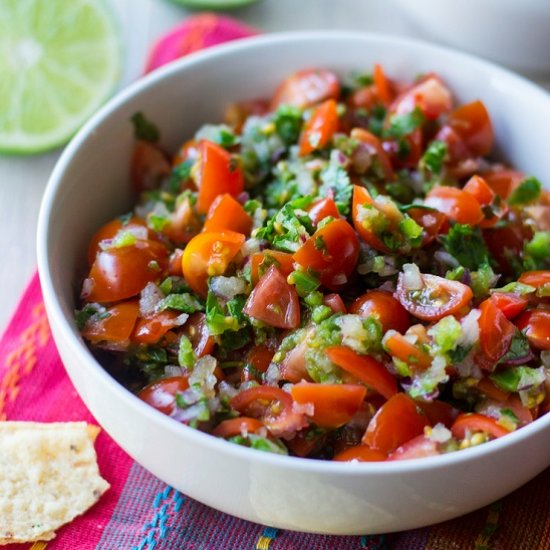 Chipotle Tomato Salsa  (Copycat)