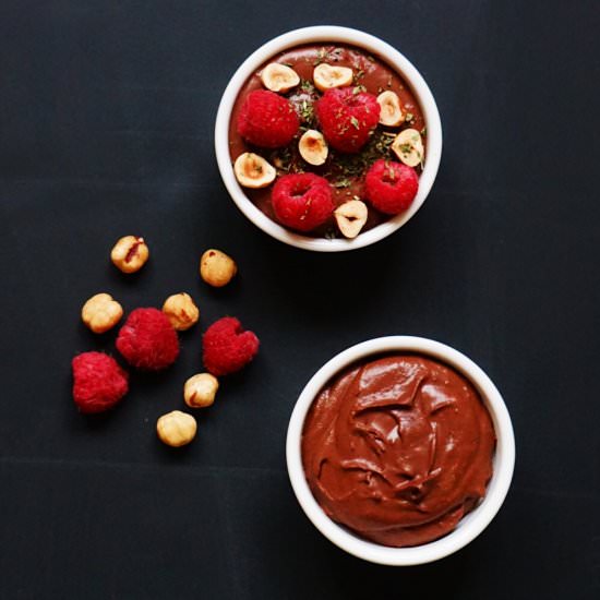 Vegan Aquafaba Chocolate Mousse