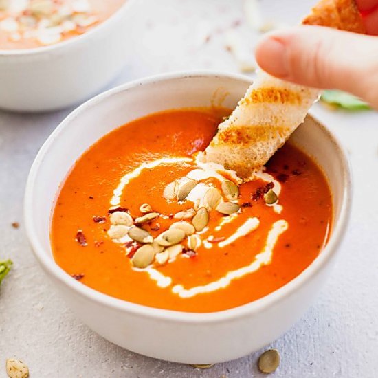 Red Wine Tomato Soup