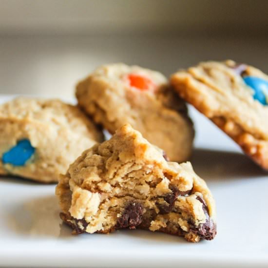 Chewy Monster Cookies