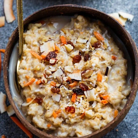 Carrot Cake Oatmeal