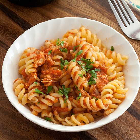 Tuna and Tomato Pasta