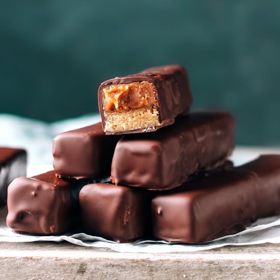 Healthier Chocolate Candy Bars