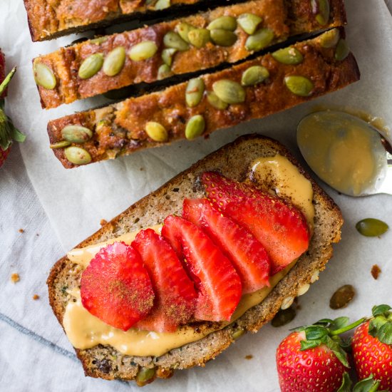 Apple Zucchini Snack Cake