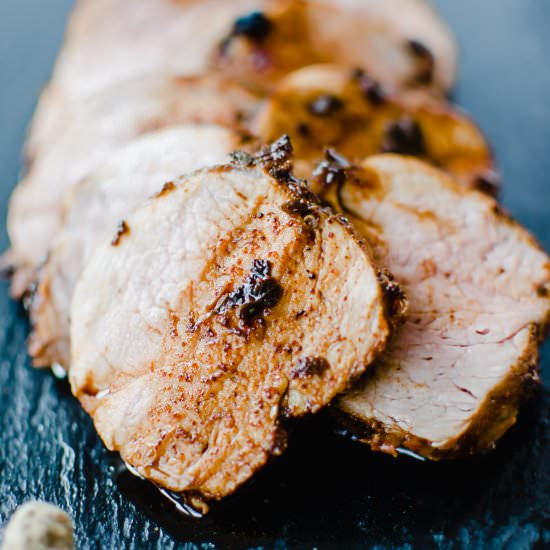 Chile Citrus-Rubbed Pork Tenderloin