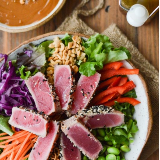 Asian Seared Tuna Salad