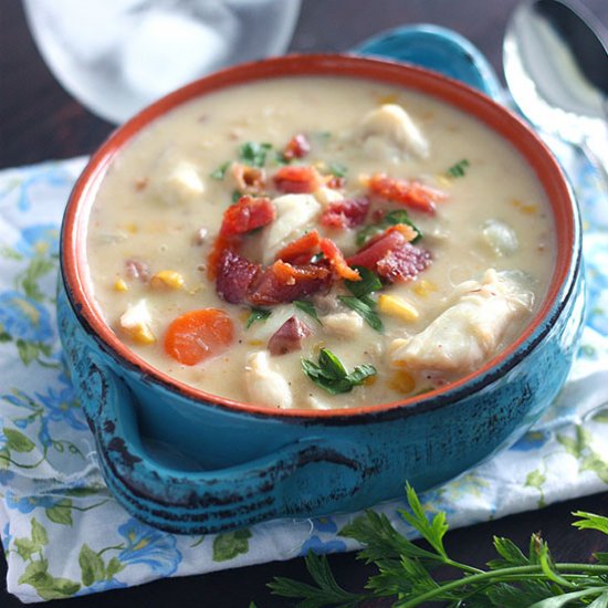 Corn and Crab Chowder