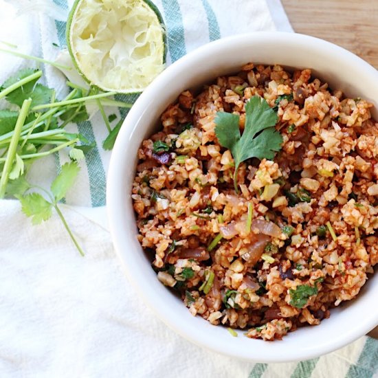 Mexican Cauliflower Rice