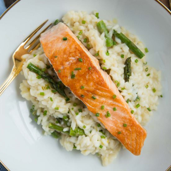 Meyer Lemon & Asparagus Risotto