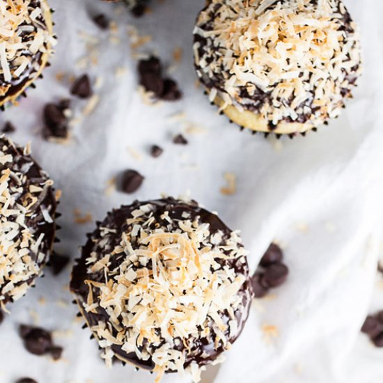 Coconut Chocolate Chip Cupcakes