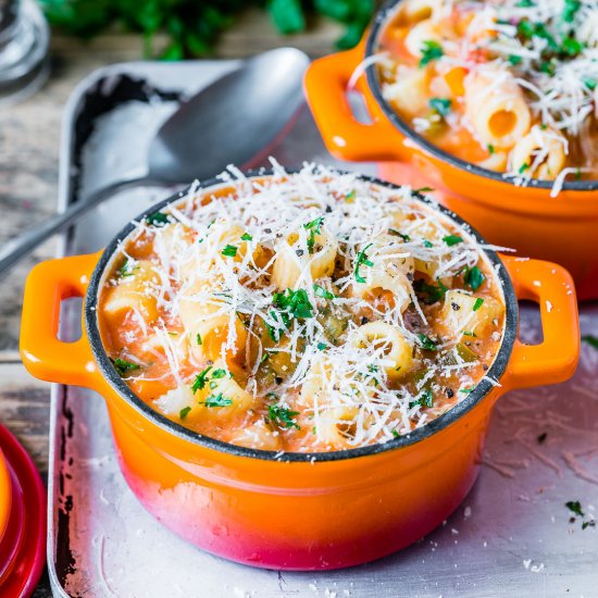 Easy Chicken Pasta Soup