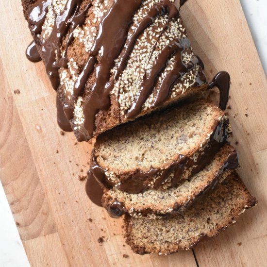 Dairy Free Flax Chia Banana Bread