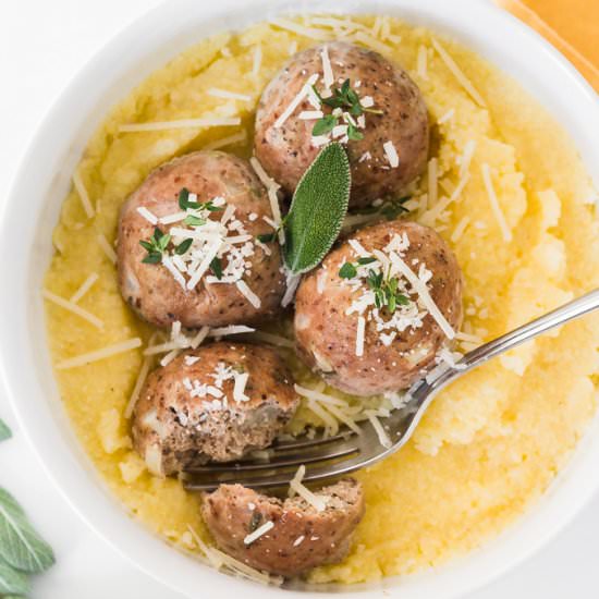 BAKED PALEO TURKEY MEATBALLS