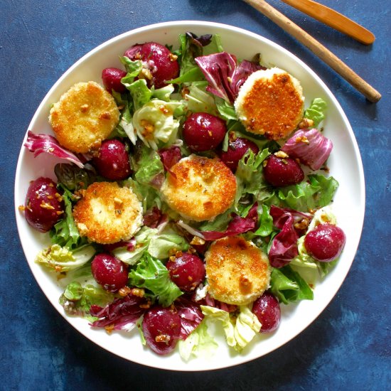 Salad with Beets & Goat Cheese