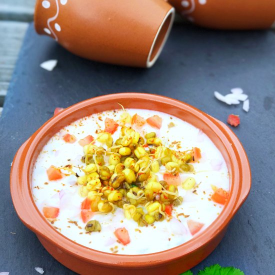 Sprouts Raita