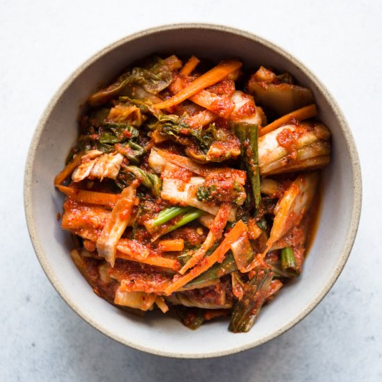 Small Batch Vegan Kimchi