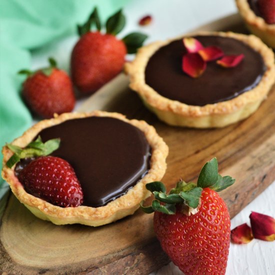 Chocolate Coffee Mini Tarts